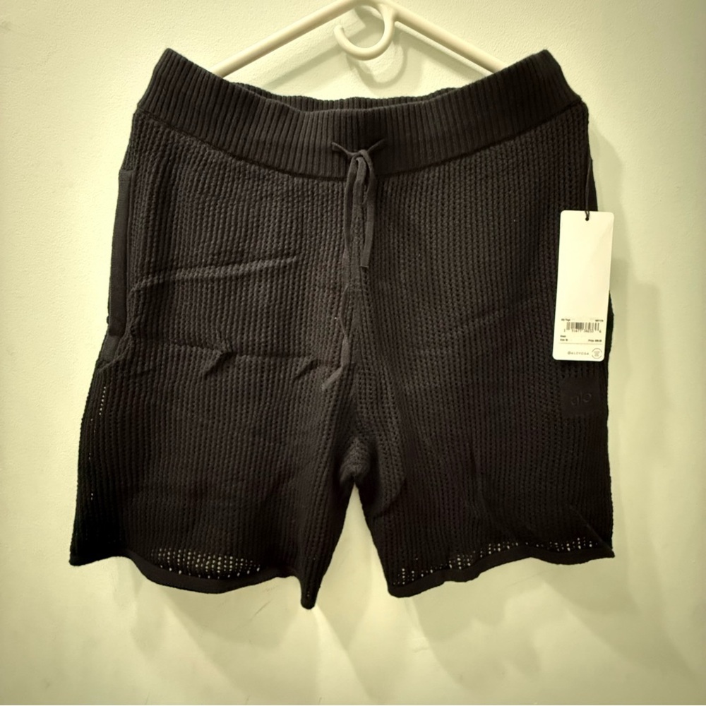 Alo Men’s Open Knit Shorts